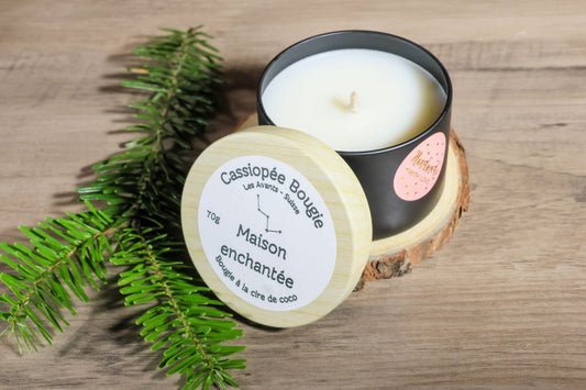 Bougie en pot 70g Collection hiver
