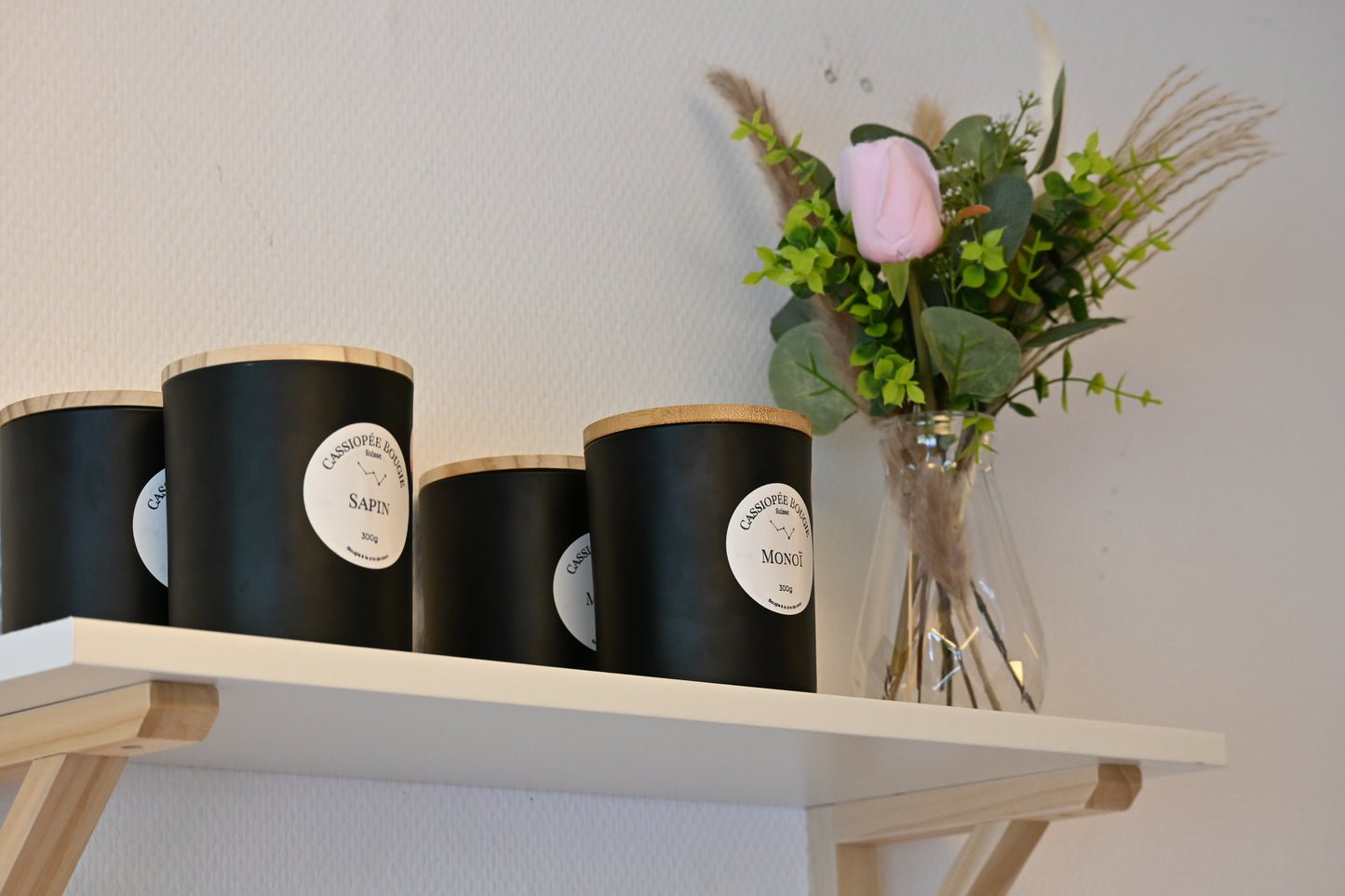 Bougie en pots 300g
