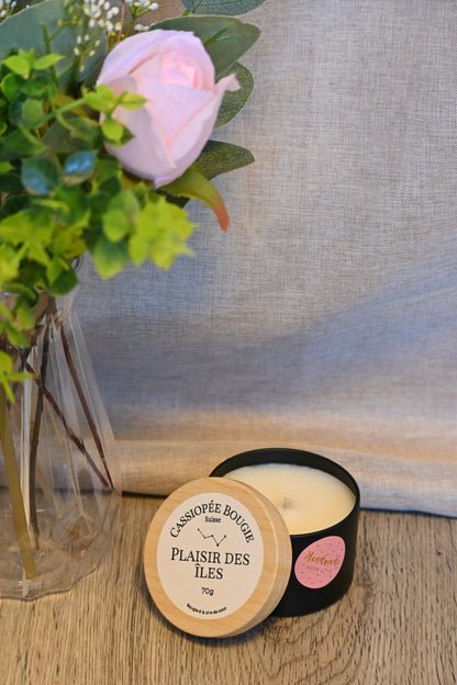 Bougie en pot 70g collection été